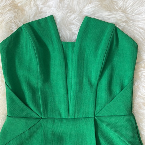 2009 Strapless Mini Sheath Adelyn Rae Dress Womens S 4 6 Vintage Y2K Green - Picture 8 of 14